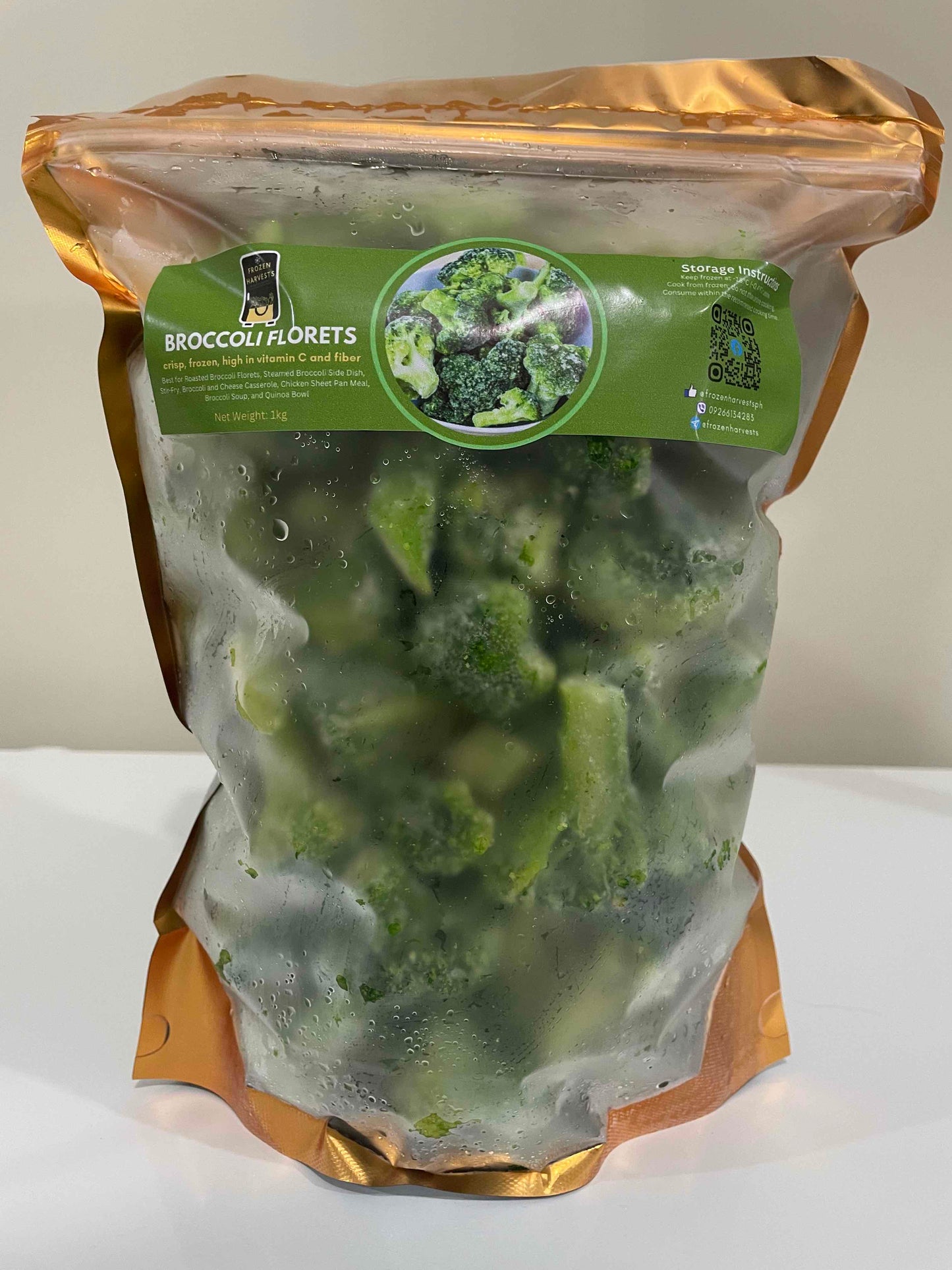 Frozen Harvests Broccoli Florets